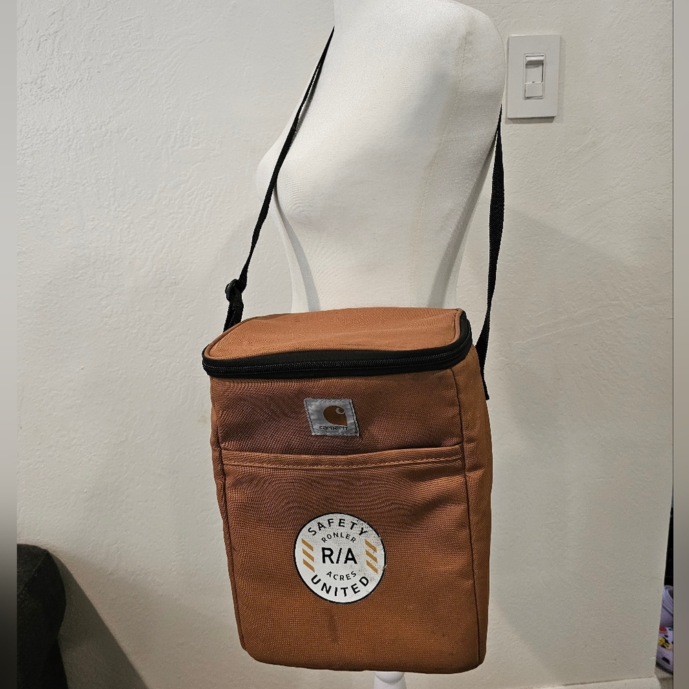 Carhartt Signature Series Vertical Insulated Cooler Tan Great Condition